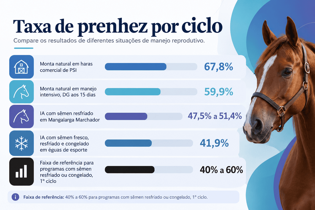 Taxa de Prenhez por Ciclo